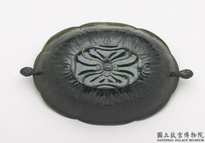 图片[3]-Jade flower-shaped bowl with two bud-shaped handles, Mughal Empire-China Archive